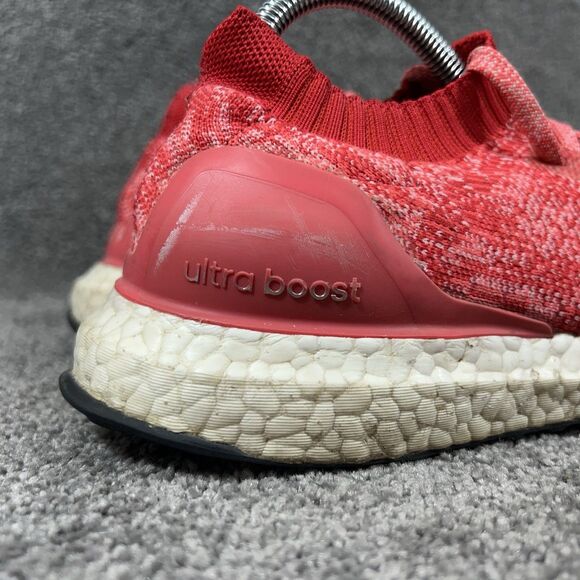 Adidas Ultraboost Uncaged BB3903 Women’s Size 9 Shock Red Running Shoes Used - Picture 2 of 12